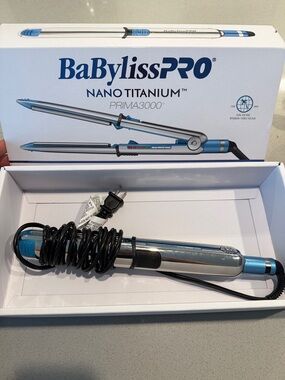 BaBylissPRO Nano Titanium Prima3000 Dual Styling Iron 1 1/4” 465degrees